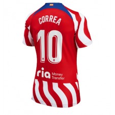 Atletico Madrid Angel Correa #10 Hemmatröja Dam 2022-23 Korta ärmar